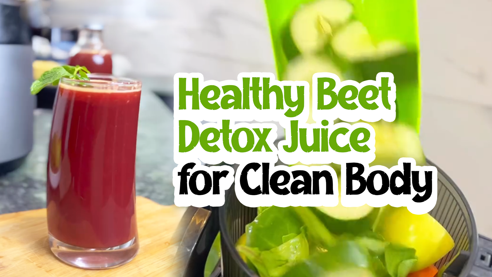 healthy beet detox juice for clean body